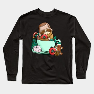 Cute and Lovely Animals with Christmas Vibes Long Sleeve T-Shirt